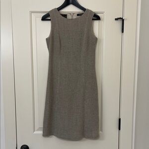 Women’s Brooks Brothers Tan Sleeveless Dress Size 2